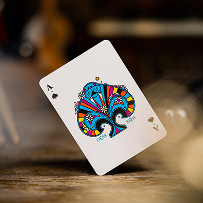 The Beatles (Blue) Playing Cards by Theory11