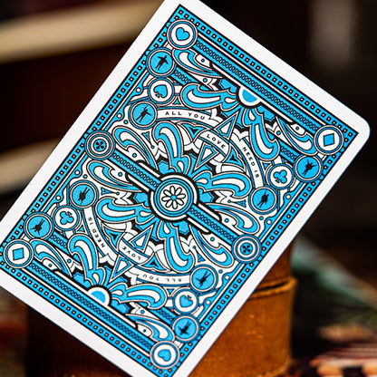The Beatles (Blue) Playing Cards by Theory11