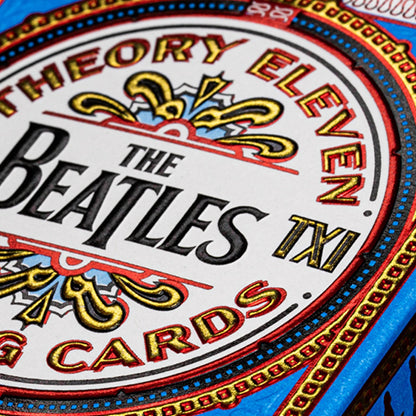 The Beatles (Blue) Playing Cards by Theory11
