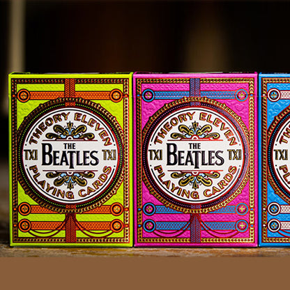 The Beatles (Green) Playing Cards by Theory11