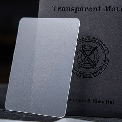 Transparent Matrix by Artisan Coin & Chen Hui
