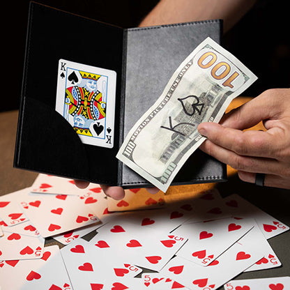 XL Z Fold Wallet (Magnetic Locking) by Murphy's Magic