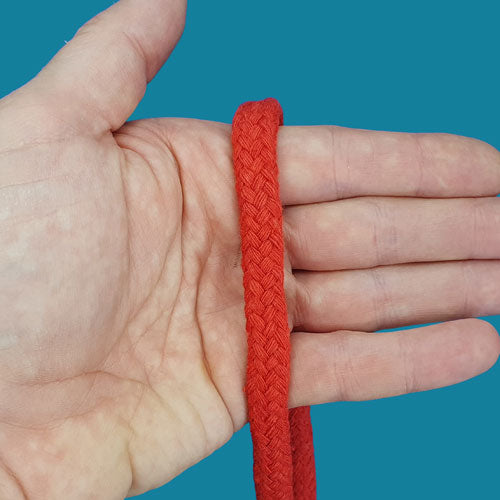 Magician's 9mm Soft Rope - 10 metres by Monster Magic (Red)