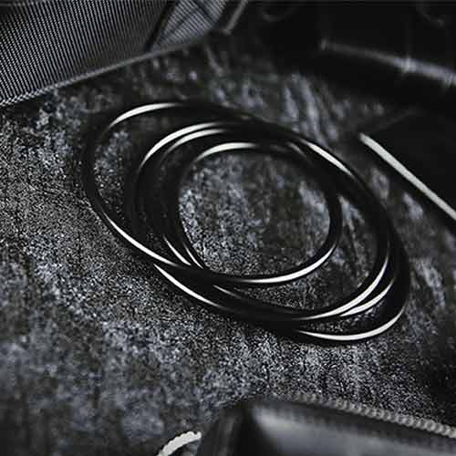 4" Linking Rings (Black) by TCC
