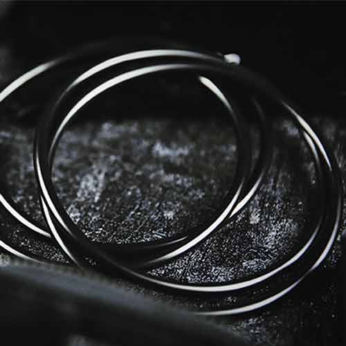 4" Linking Rings (Black) by TCC