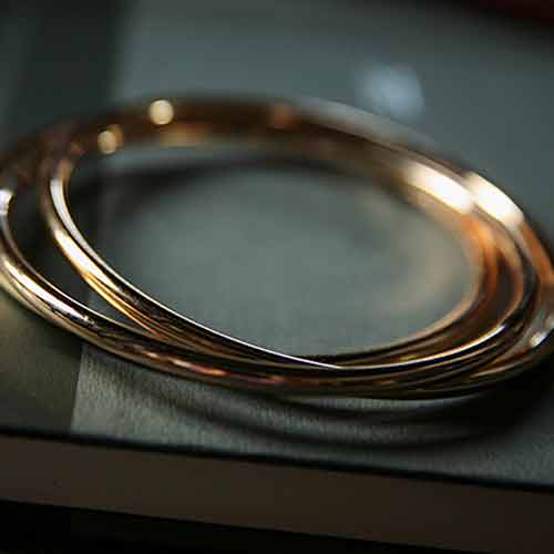 4" Linking Rings (Gold) by TCC