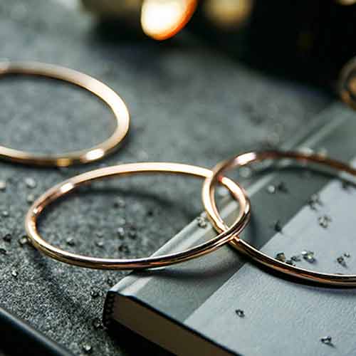 4" Linking Rings (Gold) by TCC