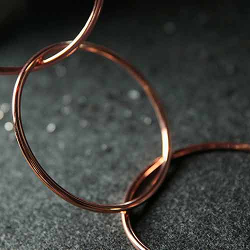 4" Linking Rings (Rose Gold) by TCC