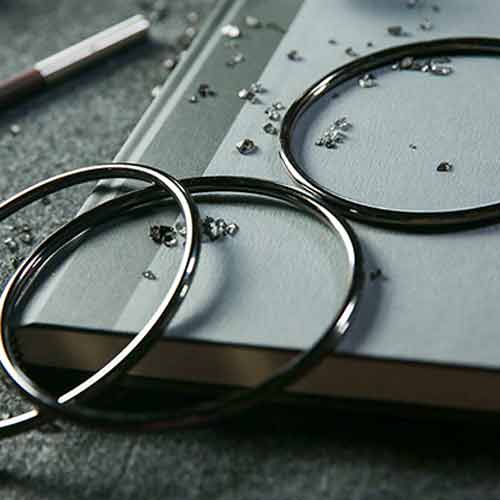 4" Linking Rings (Space Grey) by TCC