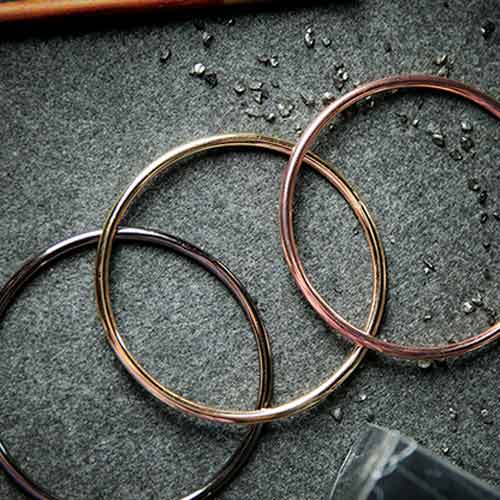 4" Linking Rings (Space Grey) by TCC