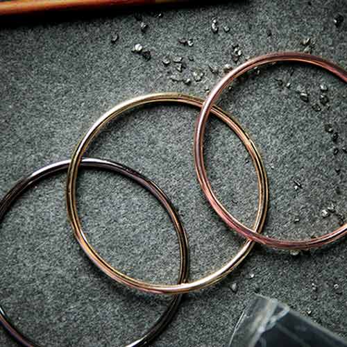 4" Linking Rings (Space Grey) by TCC