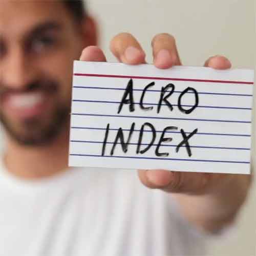 Acro Index Dry Erase 3"X5" by Blake Vogt