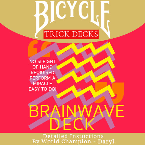 Brainwave Deck - Bicycle Rider Back