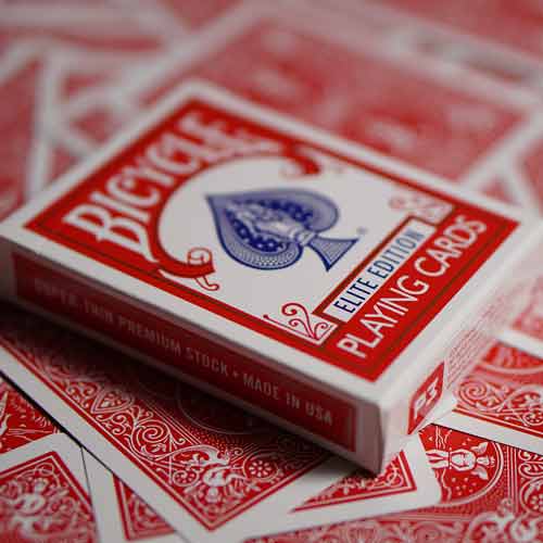 Bicycle Elite Edition Playing Cards (Red)