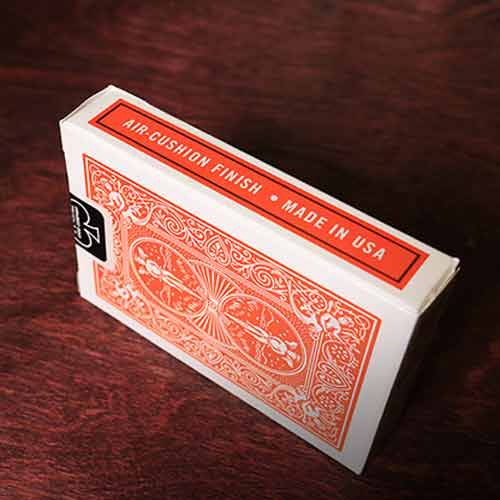 Bicycle Cards - Orange Back
