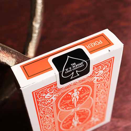 Bicycle Cards - Orange Back