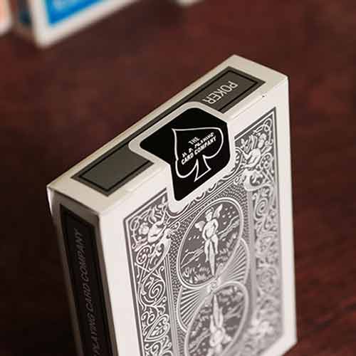 Bicycle Cards - Silver Back