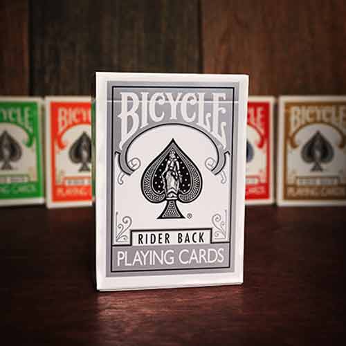 Bicycle Cards - Silver Back