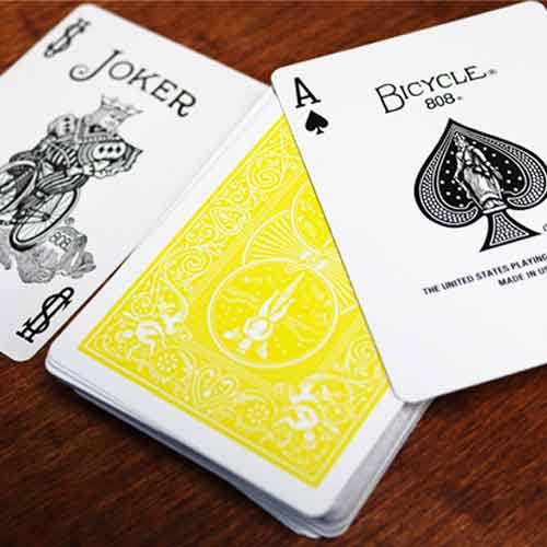 Bicycle Cards - Yellow Back