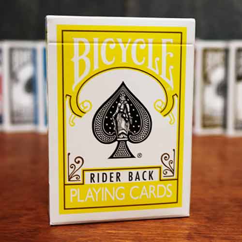 Bicycle Cards - Yellow Back