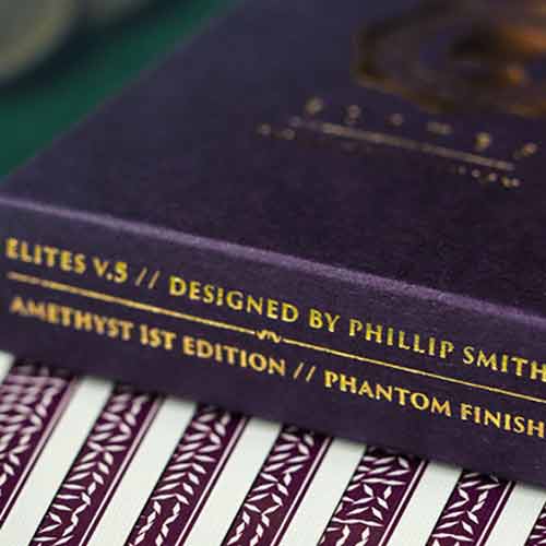 DMC Elites: V5 Amethyst Playing Cards