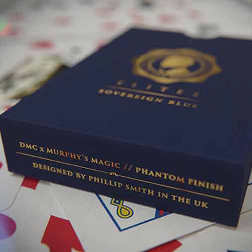 DMC Elites - V4 Sovereign Blue Playing Cards