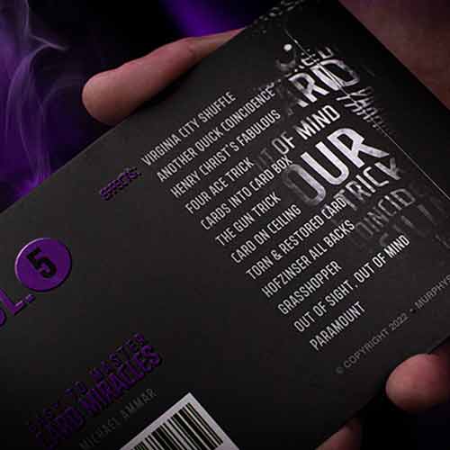 Easy to Master Card Miracles Volume 5 by Michael Ammar