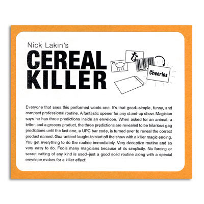 Cereal Killer by Nick Lakin