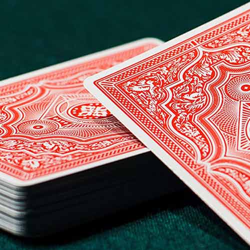 Red V2 Cohorts (Luxury-pressed E7) Playing Cards