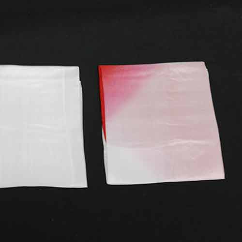 Half Dyed Silk Set (15 inch) Red & White from Magic by Gosh