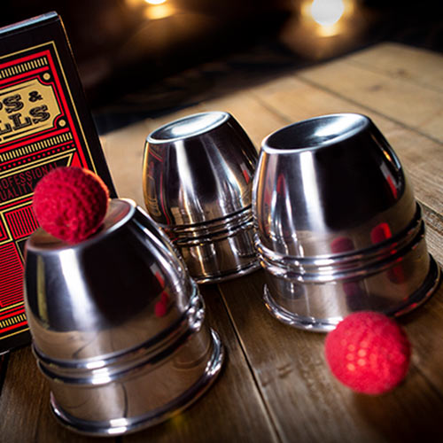 Cups and Balls Aluminium by Murphy's Magic
