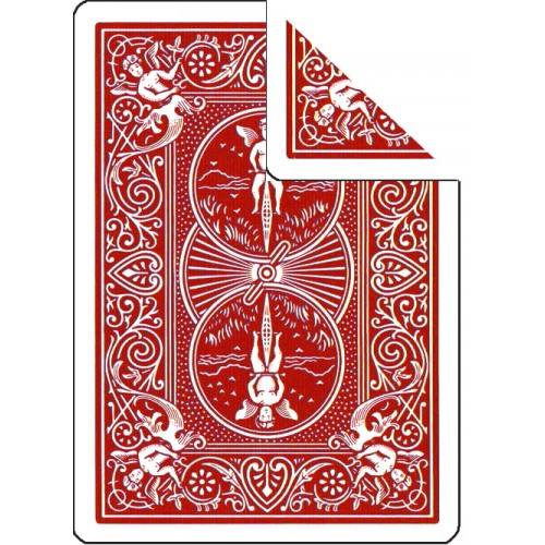 Bicycle Cards - Double Back, Red-Red