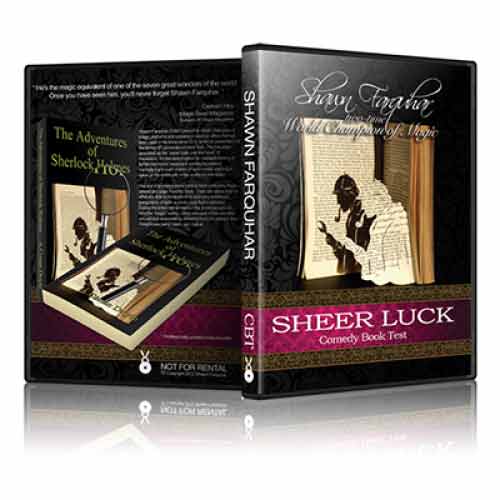 Sheer Luck - The Comedy Book Test by Shawn Farquhar
