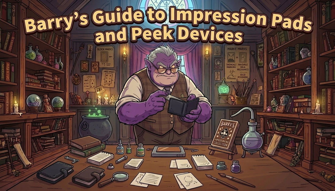 Barry's Guide to Impression Pads and Peek Devices (How to Know What They Wrote)