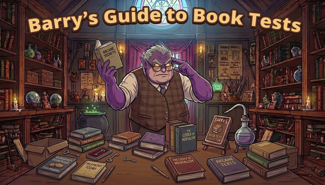 Barry's Guide to Book Tests (Reading Minds With a Paperback)