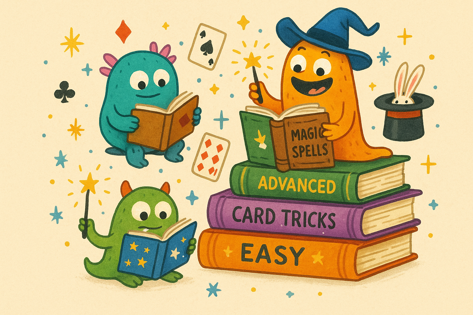 Next Level Magic Book Card Magic Books By Skill Level – Monster Magic