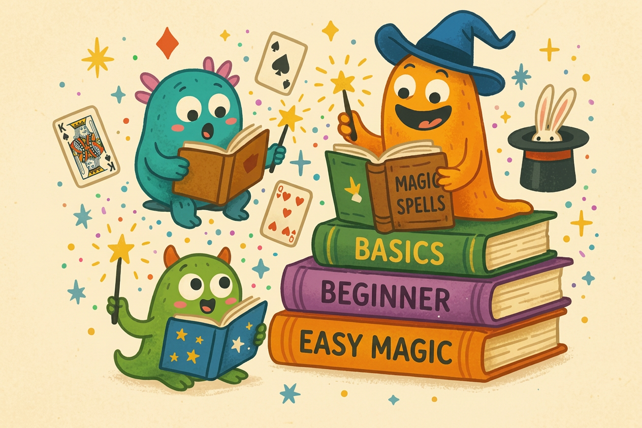 Best Magic Books for Beginners (Ranked by Magicians) – Monster Magic