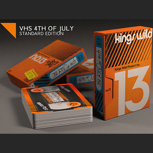 1982 VHS- 4th of July Playing Cards by Kings Wild Project