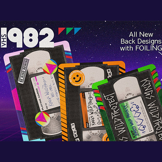 1982 VHS- 4th of July Playing Cards by Kings Wild Project