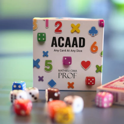 ACAAD - Any Card at Any Dice by Mathieu Cima (Red)