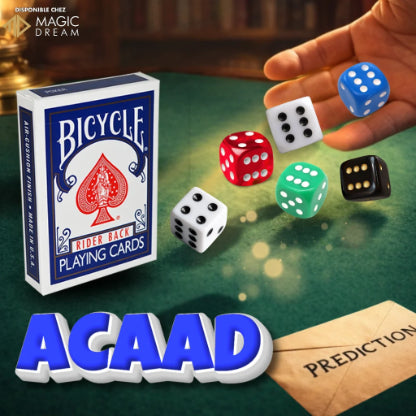 ACAAD - Any Card at Any Dice by Mathieu Cima (Red)
