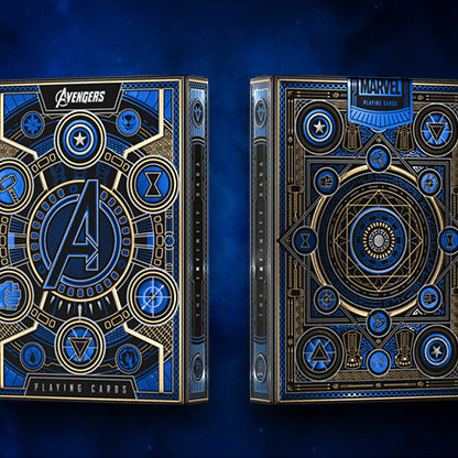 Avengers: Blue Edition Playing Cards by theory11