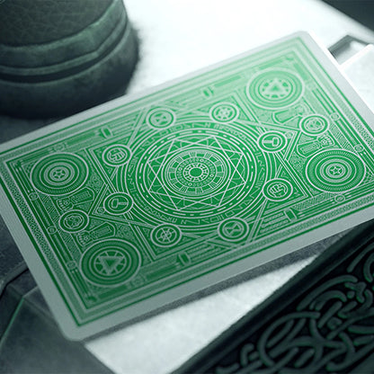 Avengers: Green Edition Playing Cards by theory11