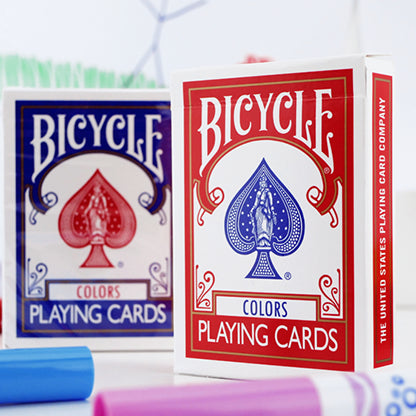 Bicycle Colors by Jordan Victoria (Red deck + 11 routines)