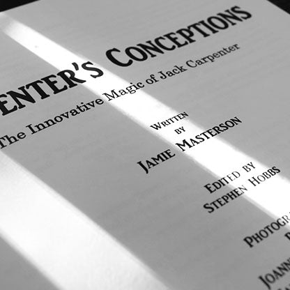 Carpenter's Conceptions by Jack Carpenter and Jamie Masterson