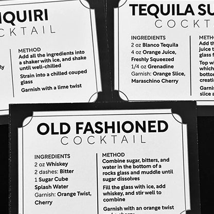 Cocktail Cards by Svenpad