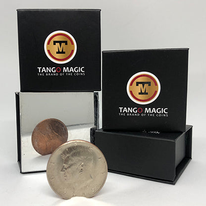 Copper Silver Coin (Half Dollar/English Penny) (D0060) by Tango