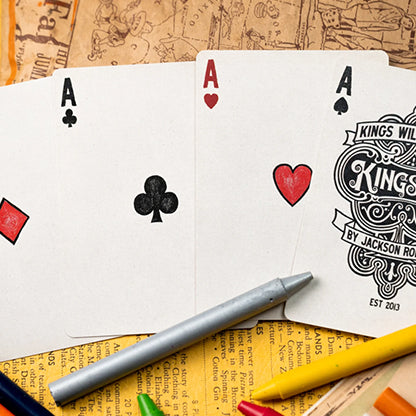 Crayon Playing Cards by Kings Wild Project