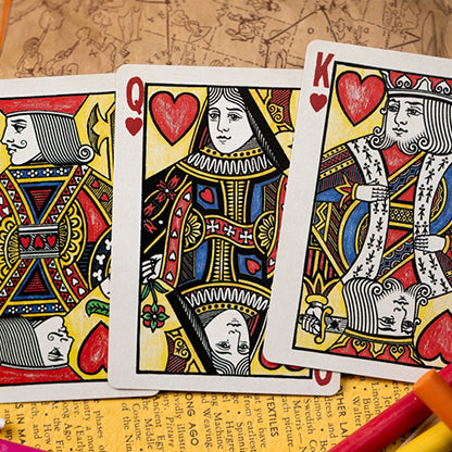 Crayon Playing Cards by Kings Wild Project