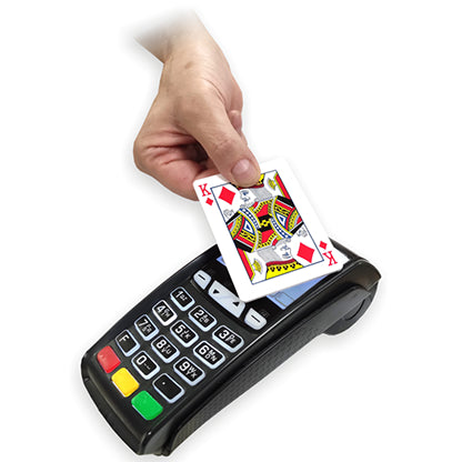 Credit Card Holder (Made from Red Bicycle cards) by Joker Magic